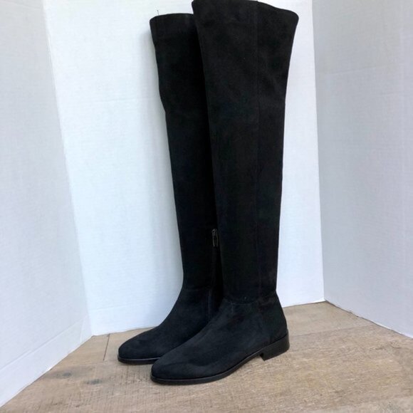 Vince Camuto sexy chic women's over the knee Black  Boots size 5.5 NEW - Picture 5 of 8